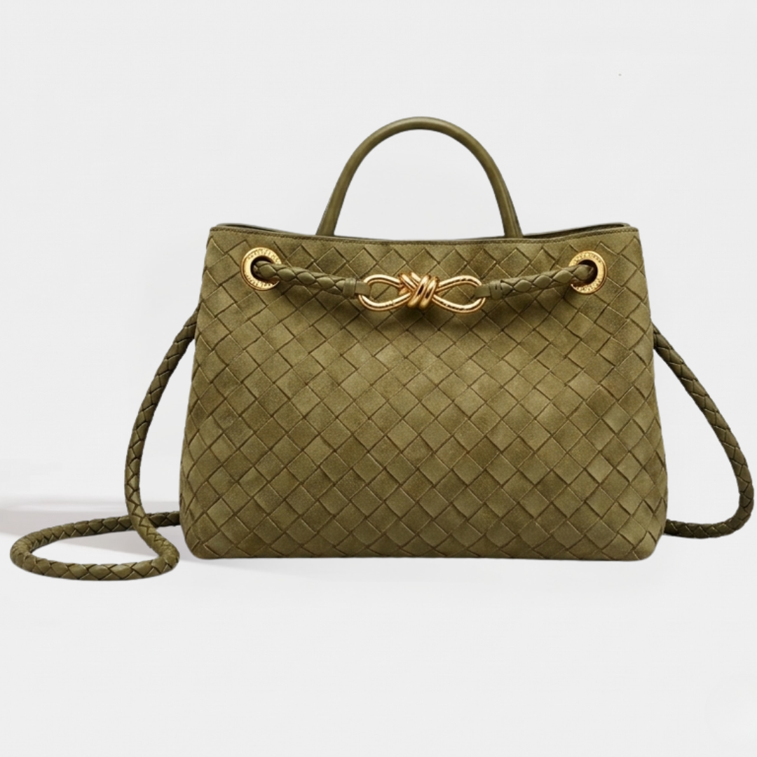 Sac cuir Palma "Kaki suède"