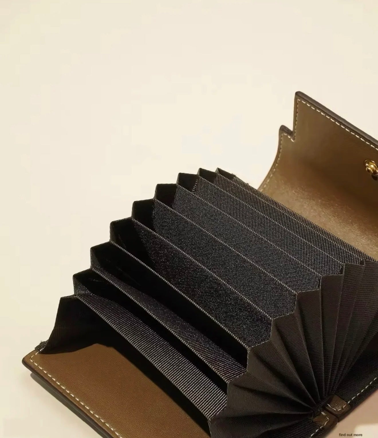 Porte-cartes "taupe"