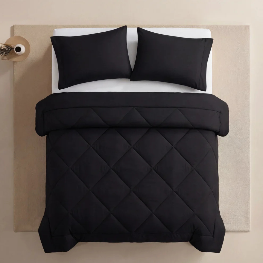 Couette Toutes Saisons 2-en-1 — Couette & Housse Réunies