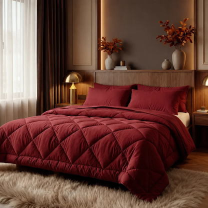 Couette Toutes Saisons 2-en-1 — Couette & Housse Réunies