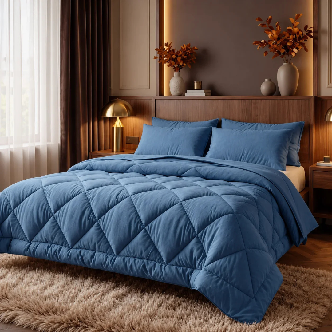 Couette Toutes Saisons 2-en-1 — Couette & Housse Réunies