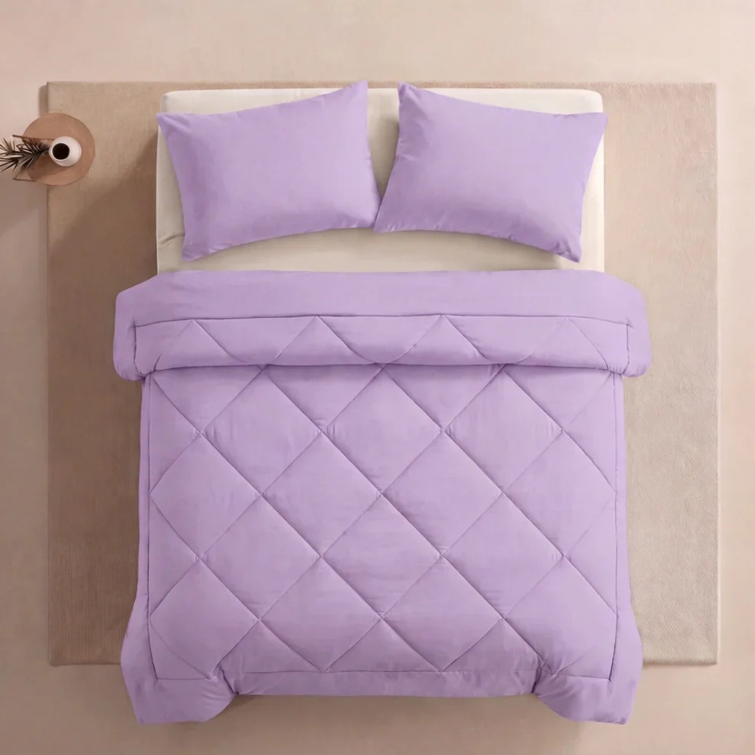 Couette Toutes Saisons 2-en-1 — Couette & Housse Réunies