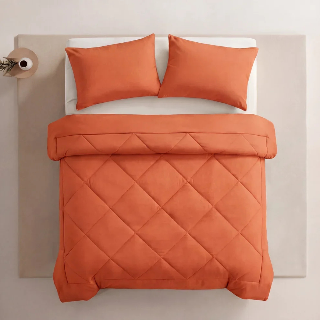 Couette Toutes Saisons 2-en-1 — Couette & Housse Réunies