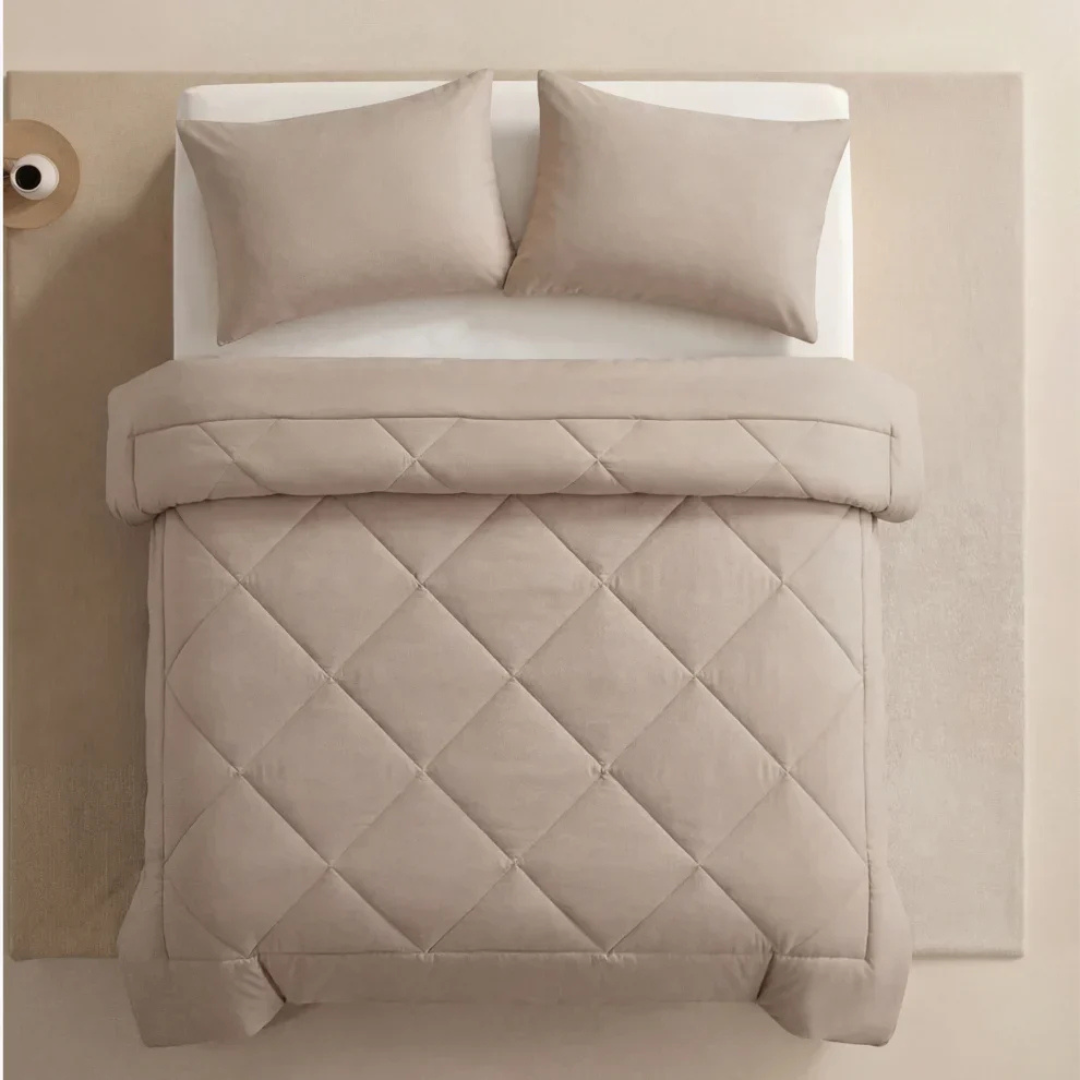 Couette Toutes Saisons 2-en-1 — Couette & Housse Réunies
