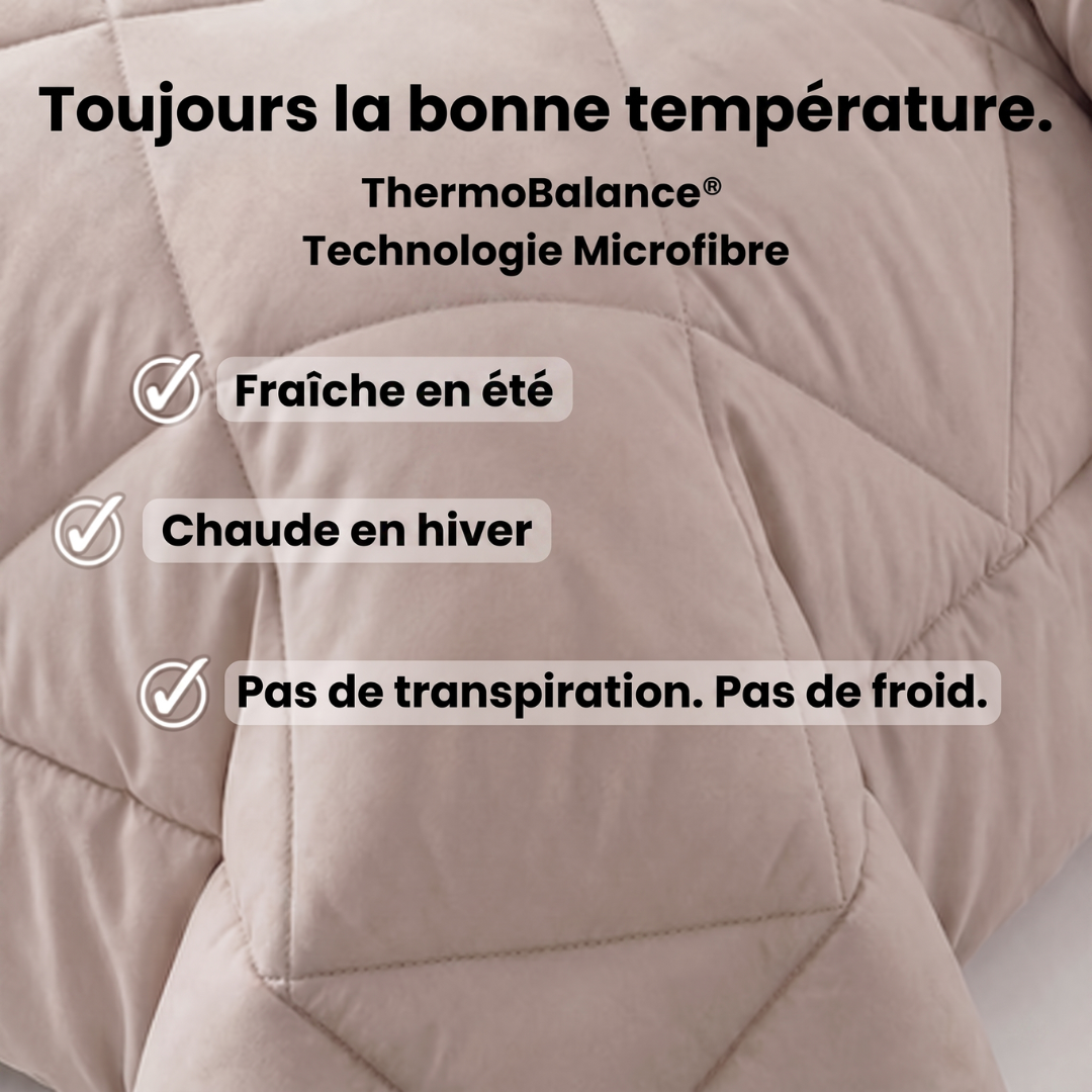 Couette Toutes Saisons 2-en-1 — Couette & Housse Réunies