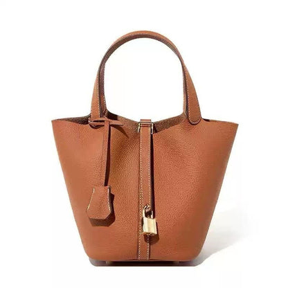 Sac cuir Moka "camel"