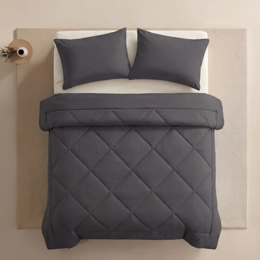 Couette Toutes Saisons 2-en-1 — Couette & Housse Réunies