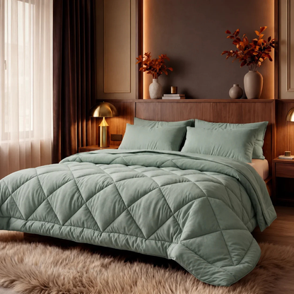Couette Toutes Saisons 2-en-1 — Couette & Housse Réunies