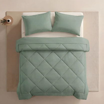 Couette Toutes Saisons 2-en-1 — Couette & Housse Réunies