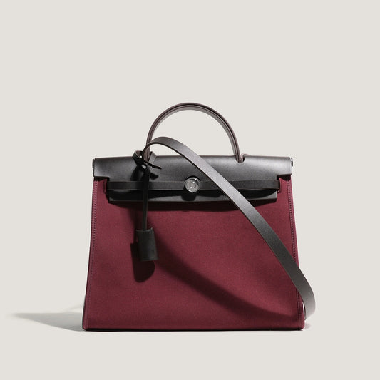 SAC MINA BORDEAUX NOIR