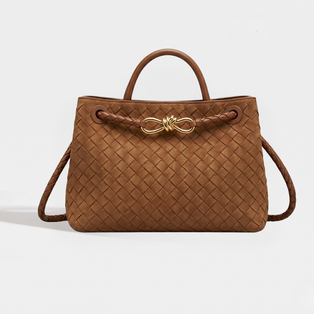Sac cuir Palma "Caramel suède"