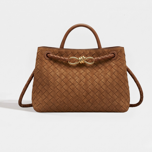 Sac cuir Palma "Caramel suède"