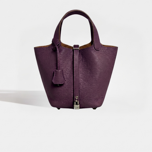 Sac cuir Moka "violine"