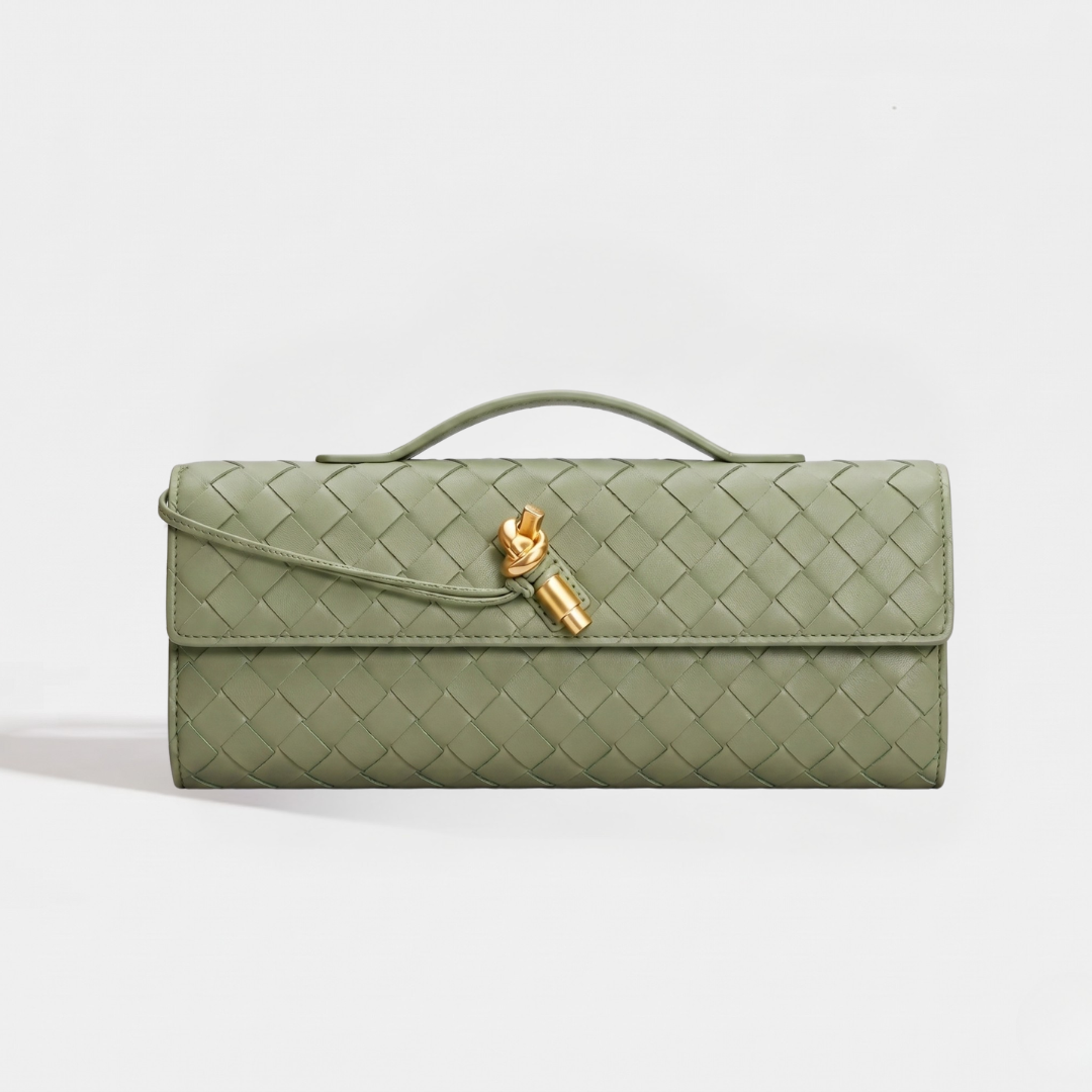 Sac cuir Vienna "pistache"