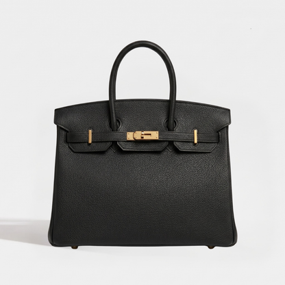 Sac cuir Alya "noir"