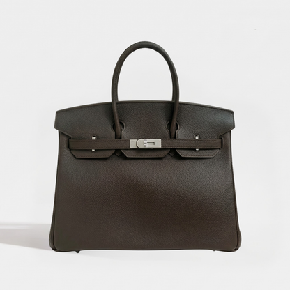 Sac cuir Alya "marron togo"