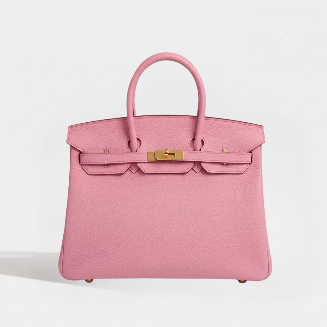 Sac cuir Tiya "rose"
