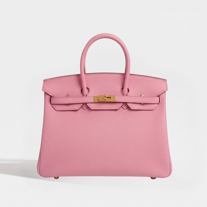 Sac cuir Alya "rose"