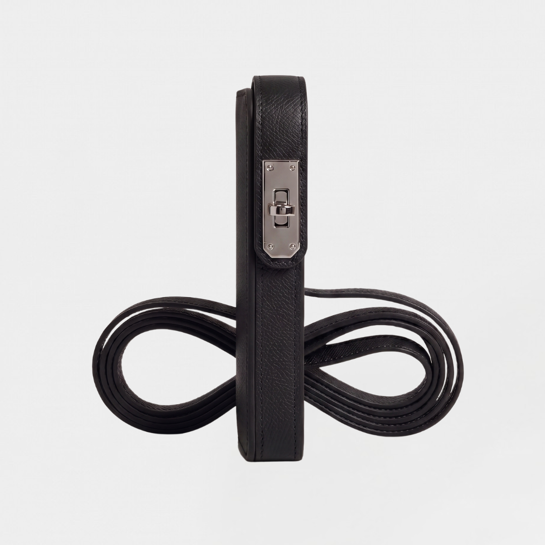 Étui de téléphone bandoulière Noir