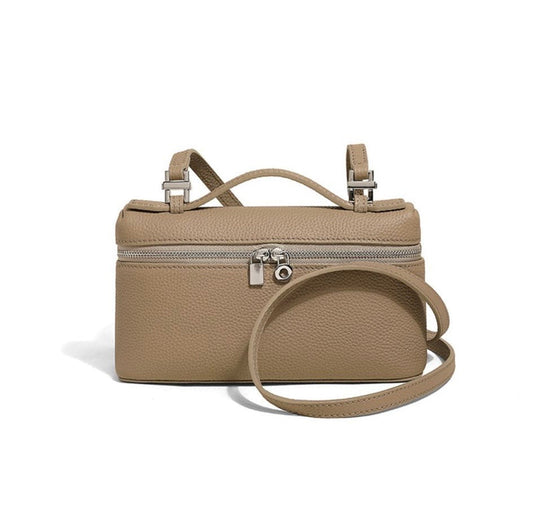 Sac cuir Léna "SABLE"