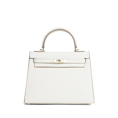 Sac cuir Vitoria "blanc crémeux"