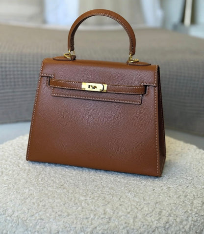 Sac cuir Vitoria "camel"