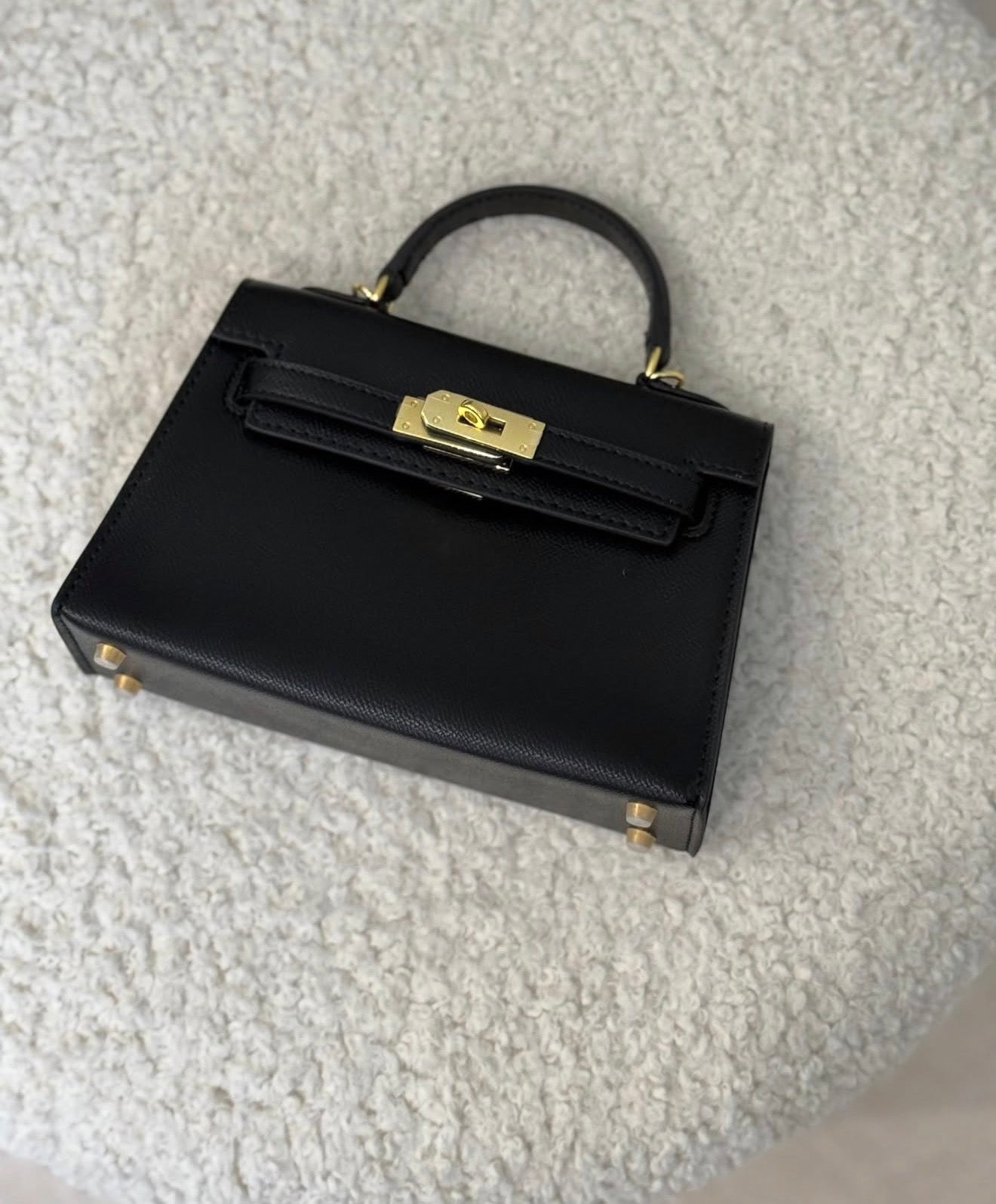 Sac cuir Vitoria "noir"