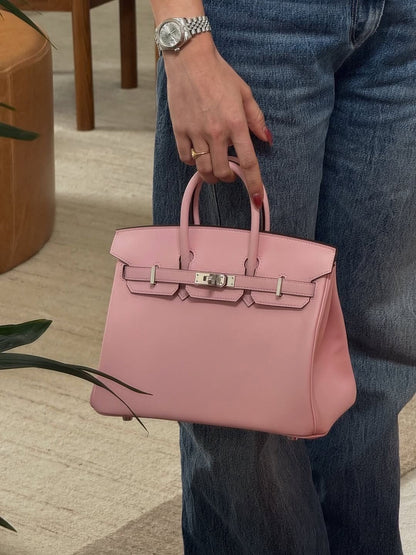 Sac cuir Alya "rose"