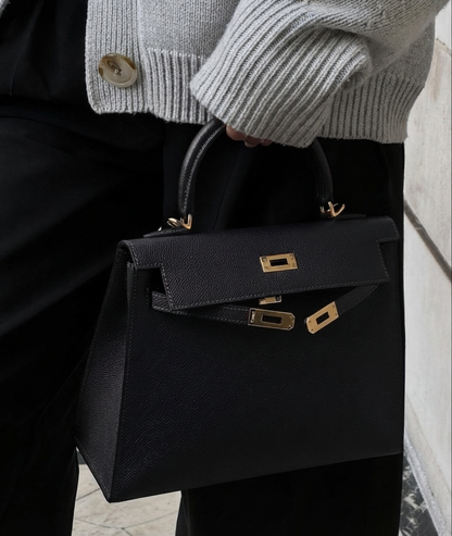Sac cuir Vitoria "noir"