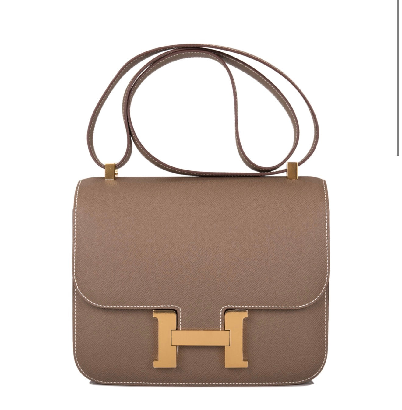 sac cuir irina Etoupe