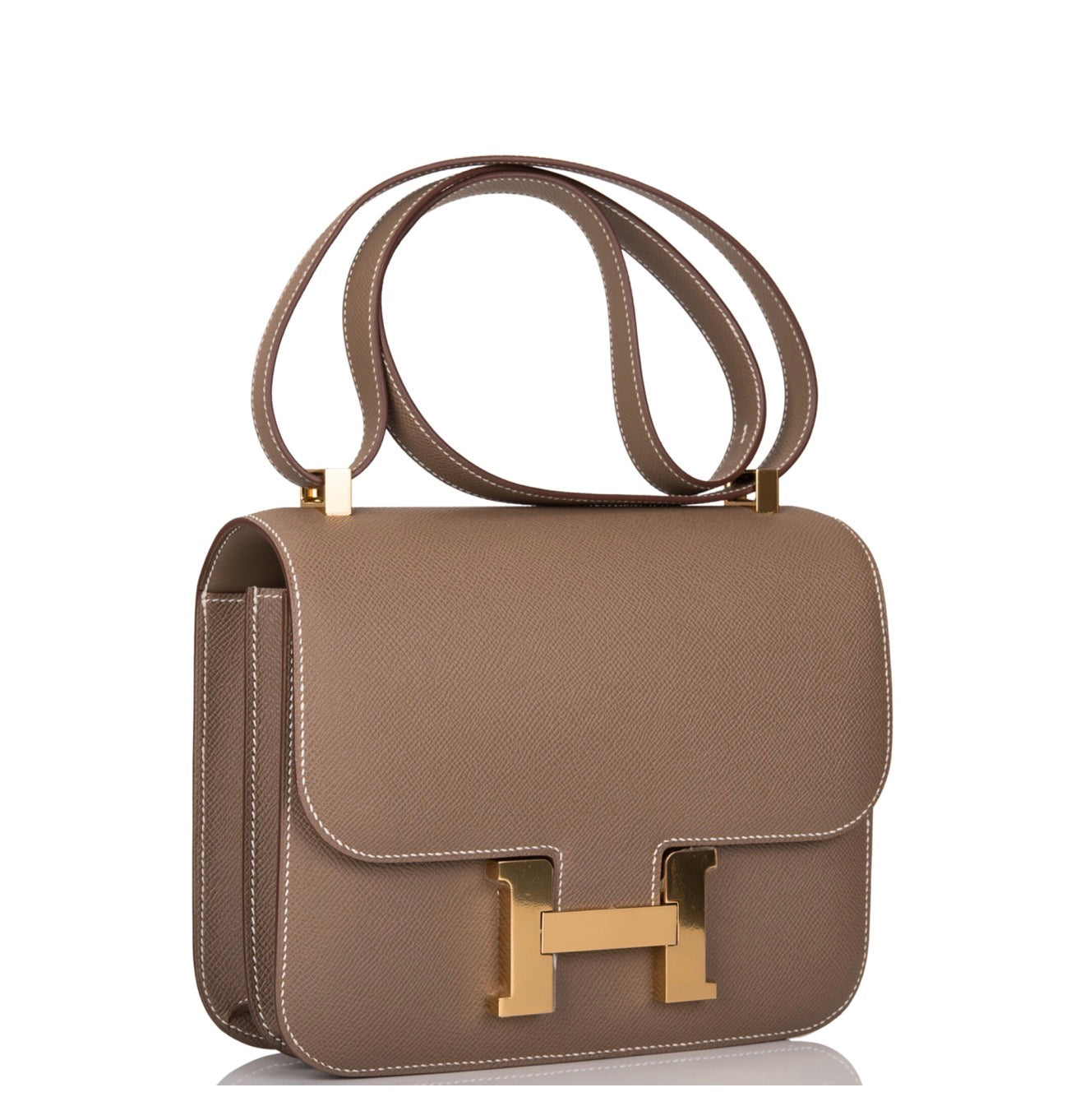 sac cuir irina Etoupe