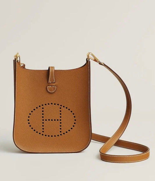 sac cuir Monica Camel