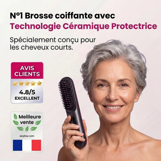 Brosse Seykia pour Cheveux Courts